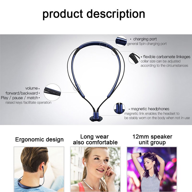 Tai Nghe Nhét Tai Không Dây 100% Chính Hãng SAMSUNG Level U Bluetooth 4.1 Chống Ồn Cho Android iOS