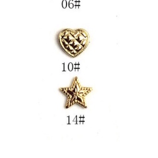 charm nail ánh đồng gắn móng tay