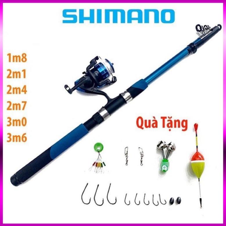 ⭐  [Xả Kho] Bộ Combo Cần Câu Cá Cần Câu Shimano Đủ PHAO CƯỚC LƯỠI ĐẦY ĐỦ