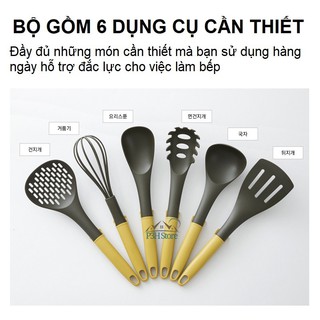 [FREESHIP] ⭐ Bộ dụng cụ nhà bếp 7 món Lock&Lock LLT024