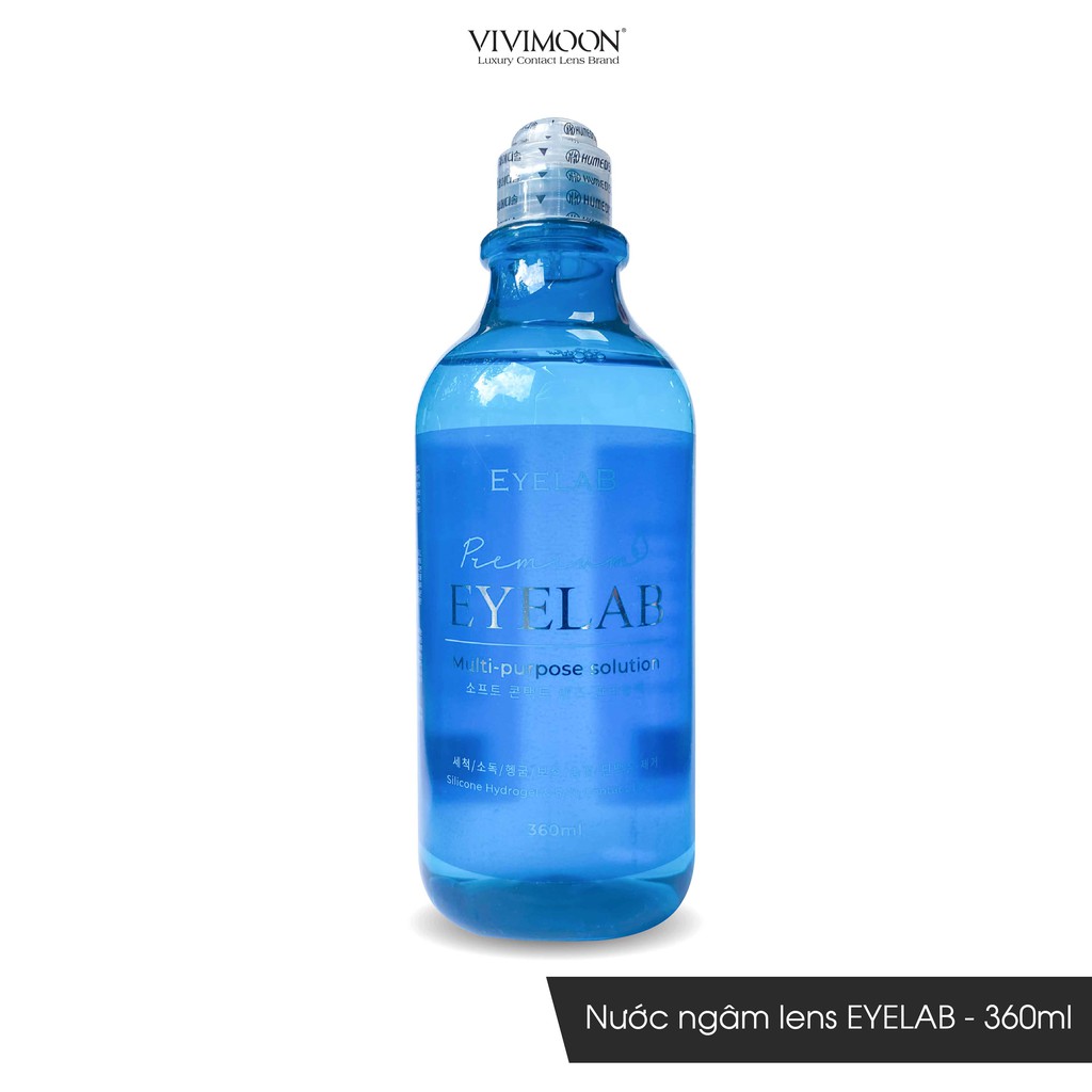 Nước Ngâm Lens Kháng Khuẩn Dịu Nhẹ EYELAB VIVIMOON 360ml