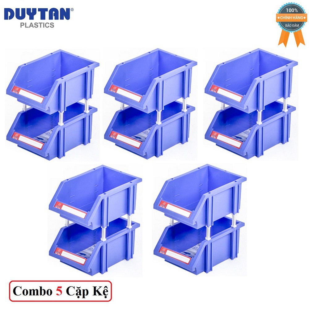 Combo 5 cặp Kệ Dụng Cụ Nhỏ Duy Tân (12 x 18 x 8 cm) No.716 đựng dụng cụ, giúp bạn phân loại các loại ốc, vít,đồ nghề.vv.