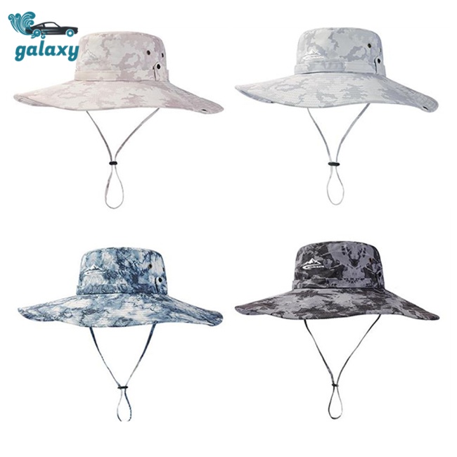 Galaxy Nón Tai Bèo Vành Rộng Thoáng Khí Chống Nắng Chống Thấm Nước Có Dây Điều Chỉnh Được