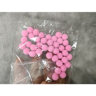 bom bom 0.9cm ( pom pom )bông len mịn