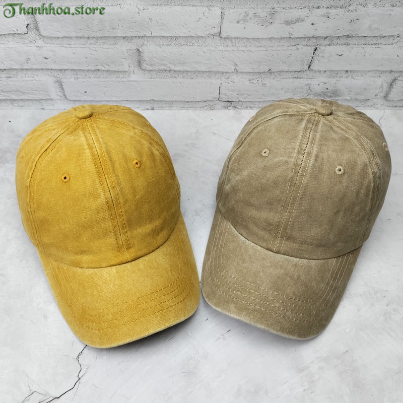 Mũ lưỡi trai nam nữ nón kết trơn thời trang đẹp thể thao cá tính màu đen đỏ giá rẻ