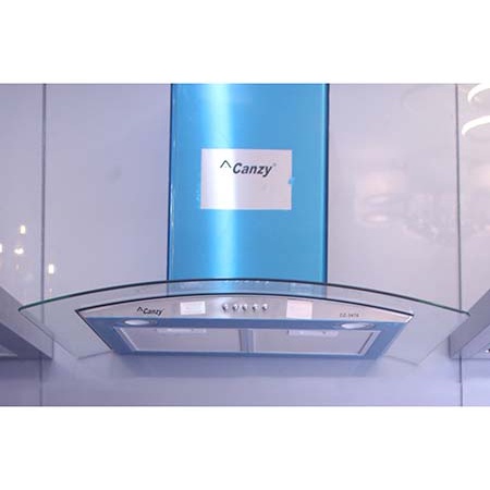 Máy hút mùi kính cong Canzy CZ - 3470 hút khử mùi hiệu quả