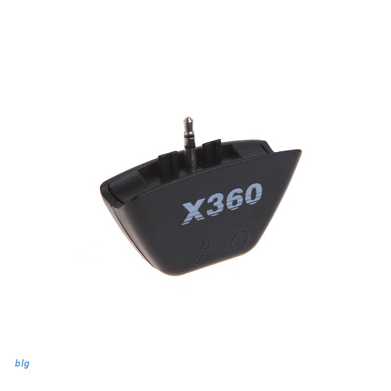 Đầu Chuyển Đổi Jack Cắm Tai Nghe 2.5mm Màu Đen Cho Xbox 360