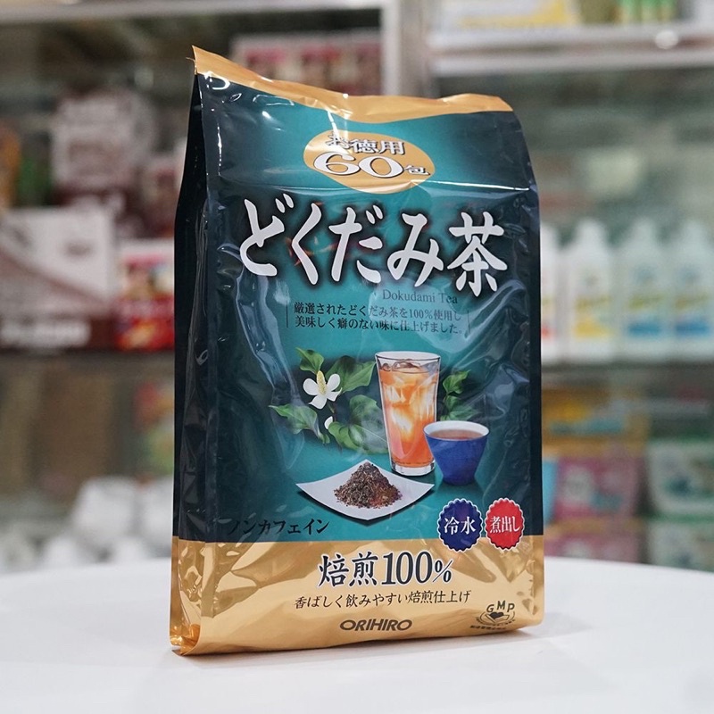 Trà diếp cá thanh lọc giải độc cơ thể 60gói nhỏ Nhật Bản