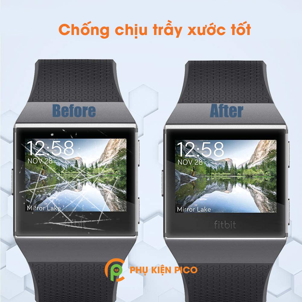 Dán màn hình đồng hồ Fitbit Ionic PPF cao cấp dẻo trong suốt