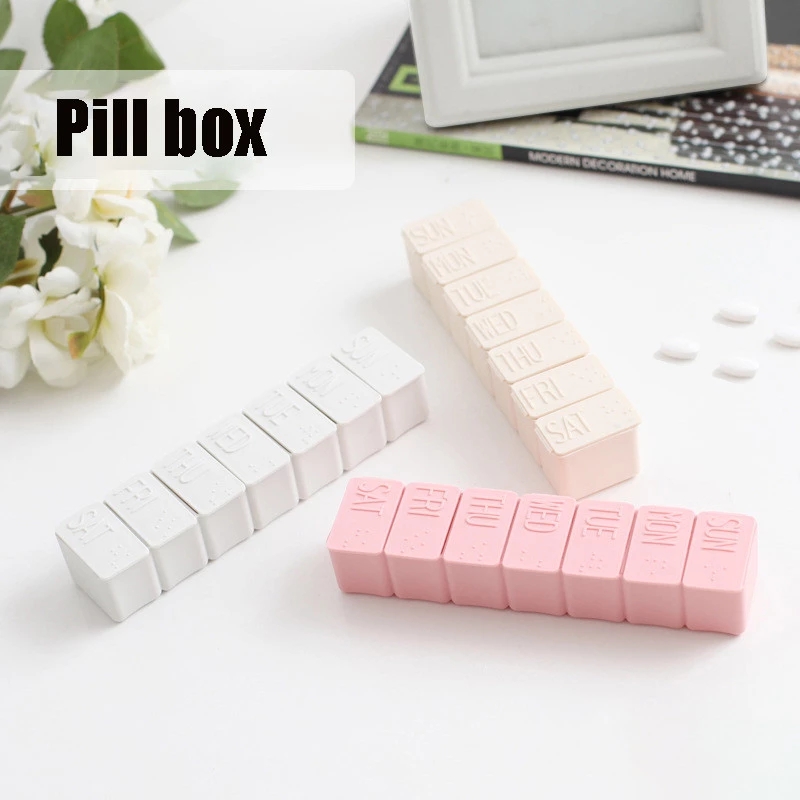 Set 2 hộp đựng thuốc tiện lợi khi đi du lịch