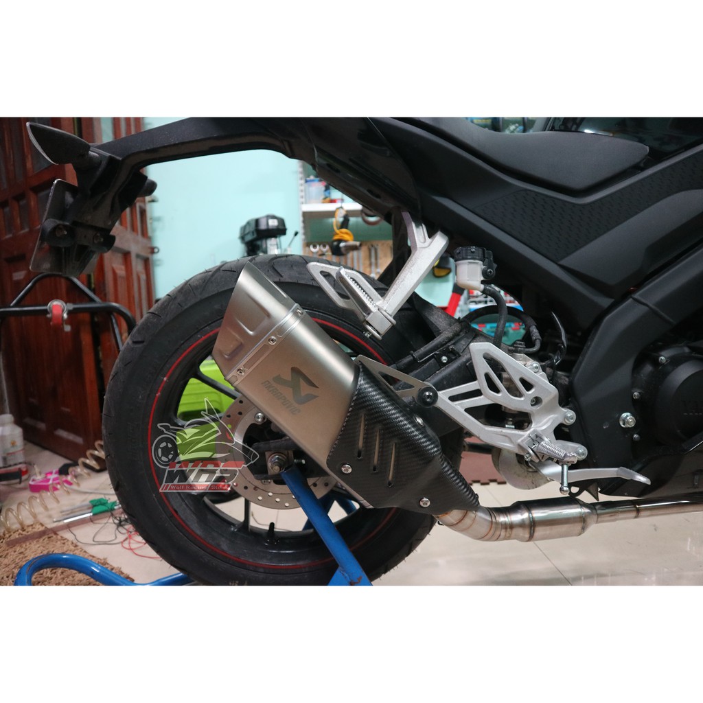 Ốp pô R1 , ốp pô Akrapovic R1 thay thế