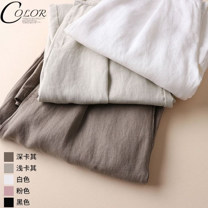 ☻ L O T U S ☻ Cộng Với Quần Culottes Nữ Phong Cách Cổ Điển LFB0185