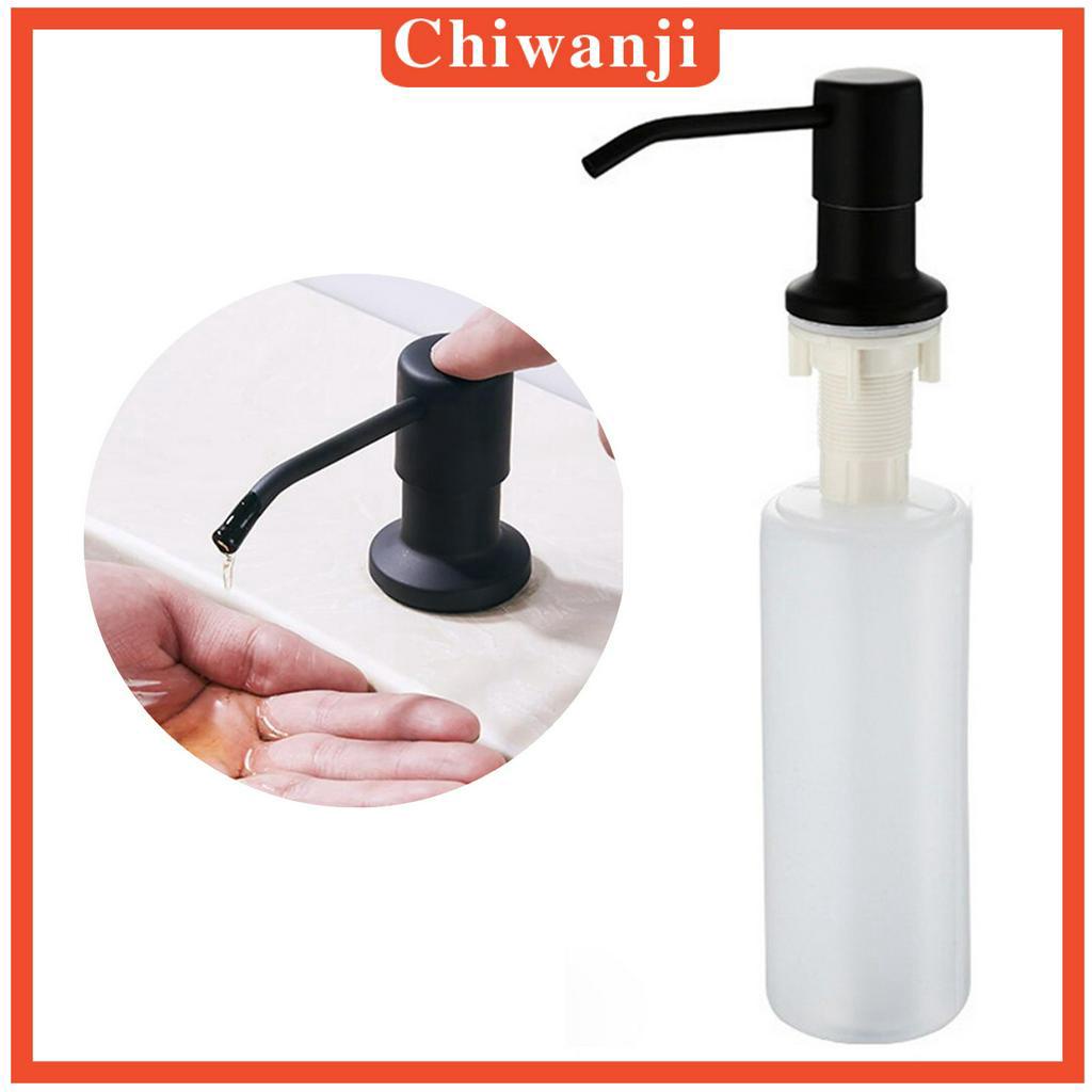 [Chiwanji] Bình Đựng Xà Phòng Lỏng Gắn Bồn Rửa Nhà Bếp