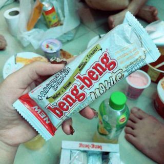 Bánh xốp phủ dừa beng beng thái lan