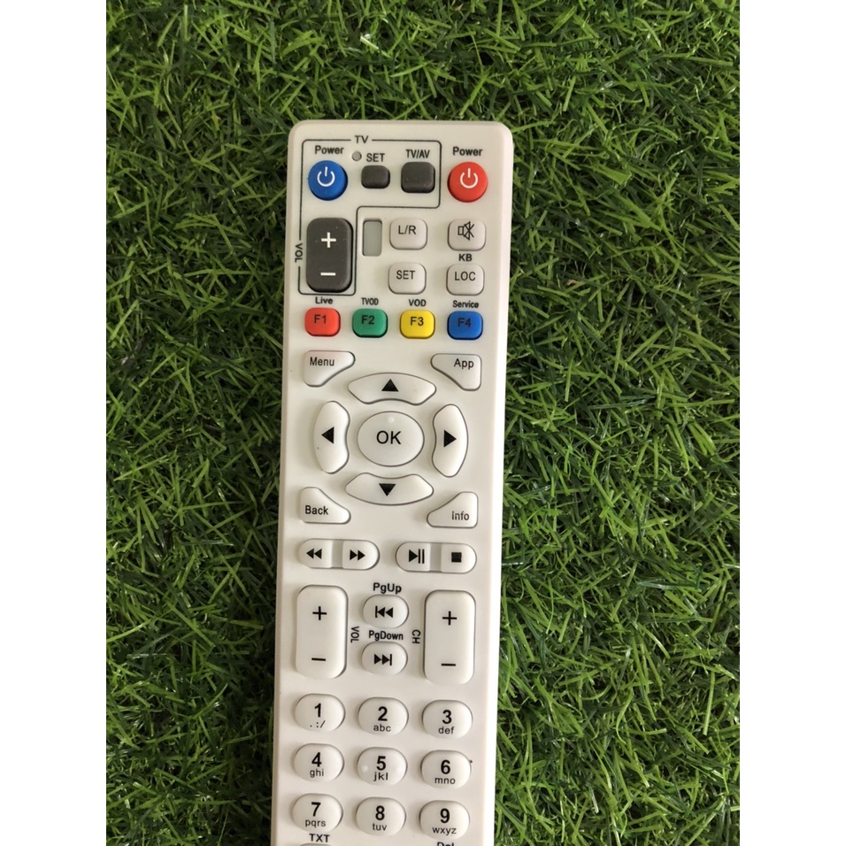 điều khiển đầu thu MYTV dòng ZTE -tặng kèm pin -Remote MyTV- Remote đầu thu smart My TV loại tốt mặt trắng