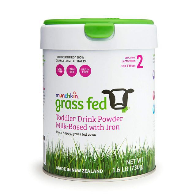 [Mã 267FMCGSALE giảm 8% đơn 500K] Sữa Munchkin Grass Fed Organic số 1,2,3 730 Gram