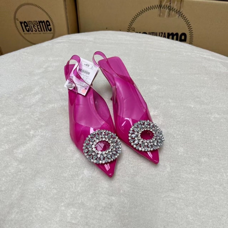 Giày Cao gót đính đá Za