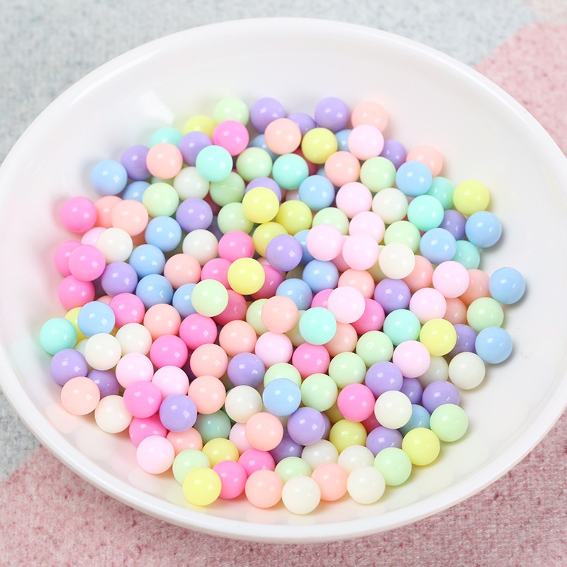 Túi 10g hạt nhựa làm phụ kiện trang sức/điện thoại DIY