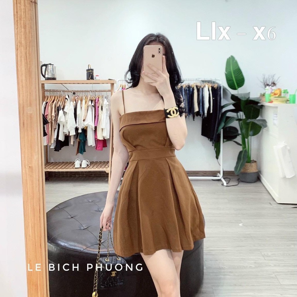 Set đồ nữ cá tính, set váy hai dây đi chơi sang chảnh mùa hè đẹp 8A00223 | BigBuy360 - bigbuy360.vn