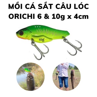 Cá sắt orichi 6g/10g, cá sắt câu lure cá lóc nhạy nhất, mồi câu cá lóc giá rẻ, mồi câu cá chuối sộp