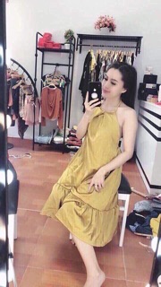 ĐẦM CỔ YẾM PHI LỤA SIÊU SANG CHẢNH