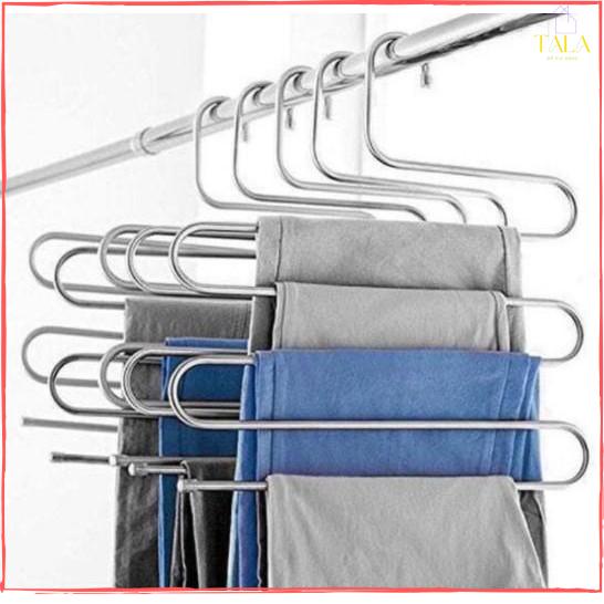 MÓC QUẦN INOX 5 TẦNG KHÔNG HAN RỈ