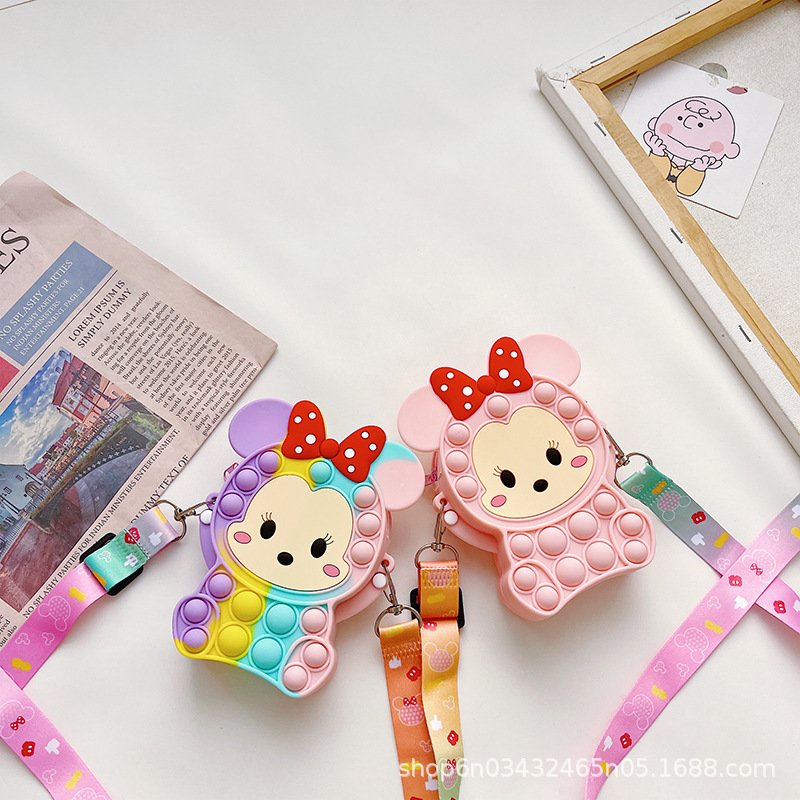 FreeShip  Túi Pop it - túi mini đeo chéo siêu xinh cho bé Hạng nội địa cao cấp chính hãng