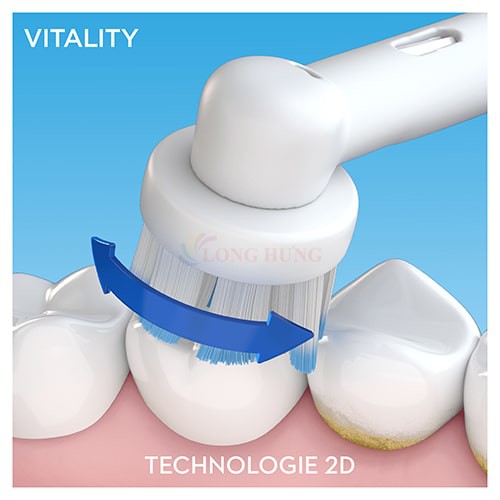 Bàn chải điện Oral-B Vitality 100 Sensi Ultrathin (Vỏ nhựa) - Hàng nhập khẩu