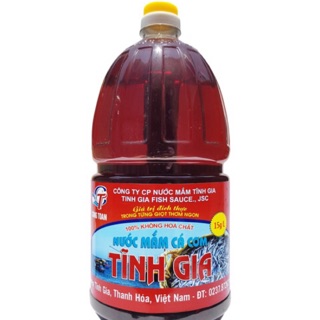 Nước Mắm cốt cá cơm Tĩnh Gia - Can độ đạm 15