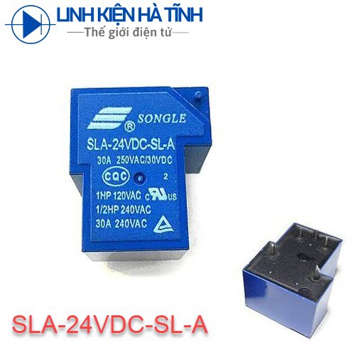 Linh kiện Songle Relay SLA  SLA-05VDC-SL-A  SLA-12VDC-SL-A  SLA-24VDC-SL-A   4 chân/ 5 CHÂN 30A