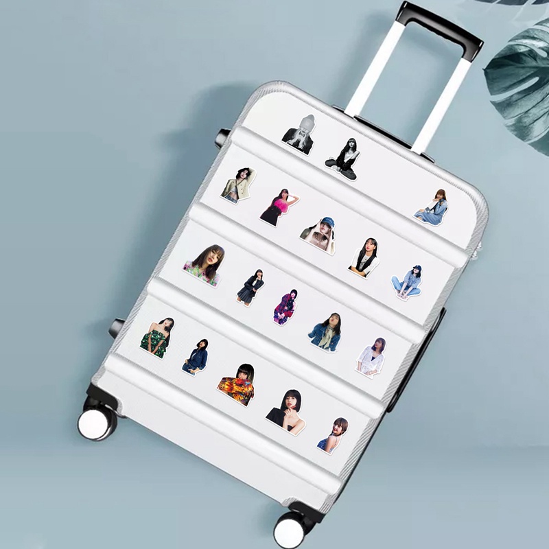 Tmdbyx Bộ 50 Miếng Dán Hình BLACKPINK Lisa Chống Thấm Nước Trang Trí Đa Năng