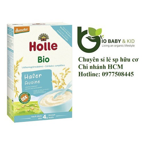 Holle ăn dặm yến mạch bio