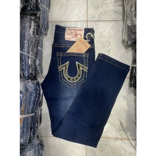Quân jeans bấm chỉ nổi ông địa túi không nắp