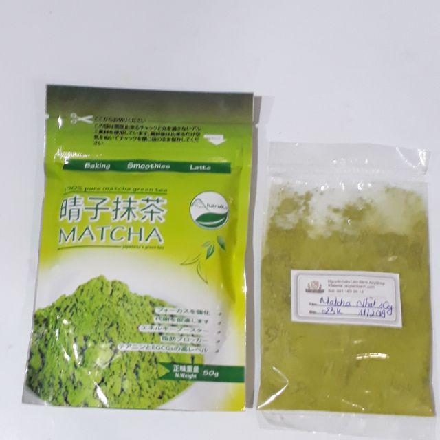 10g bột trà xanh matcha nhật bản