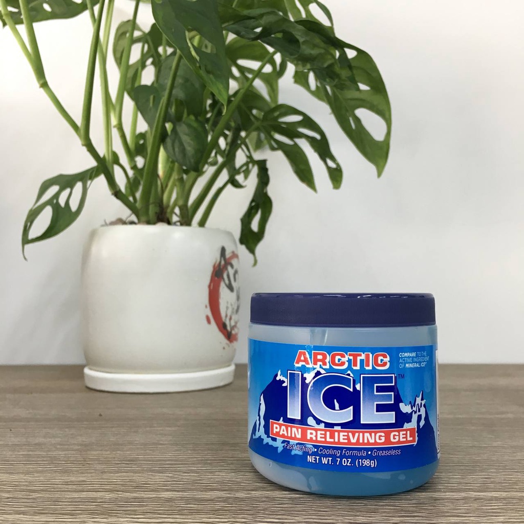 Arctic Ice Analgesic Gel 198gr: Dầu lạnh xoa bóp Mỹ