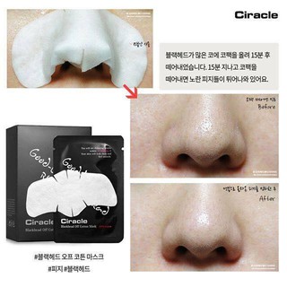 Miếng đẩy mụn CIRACLE - GOODBYE BLACKHEAD