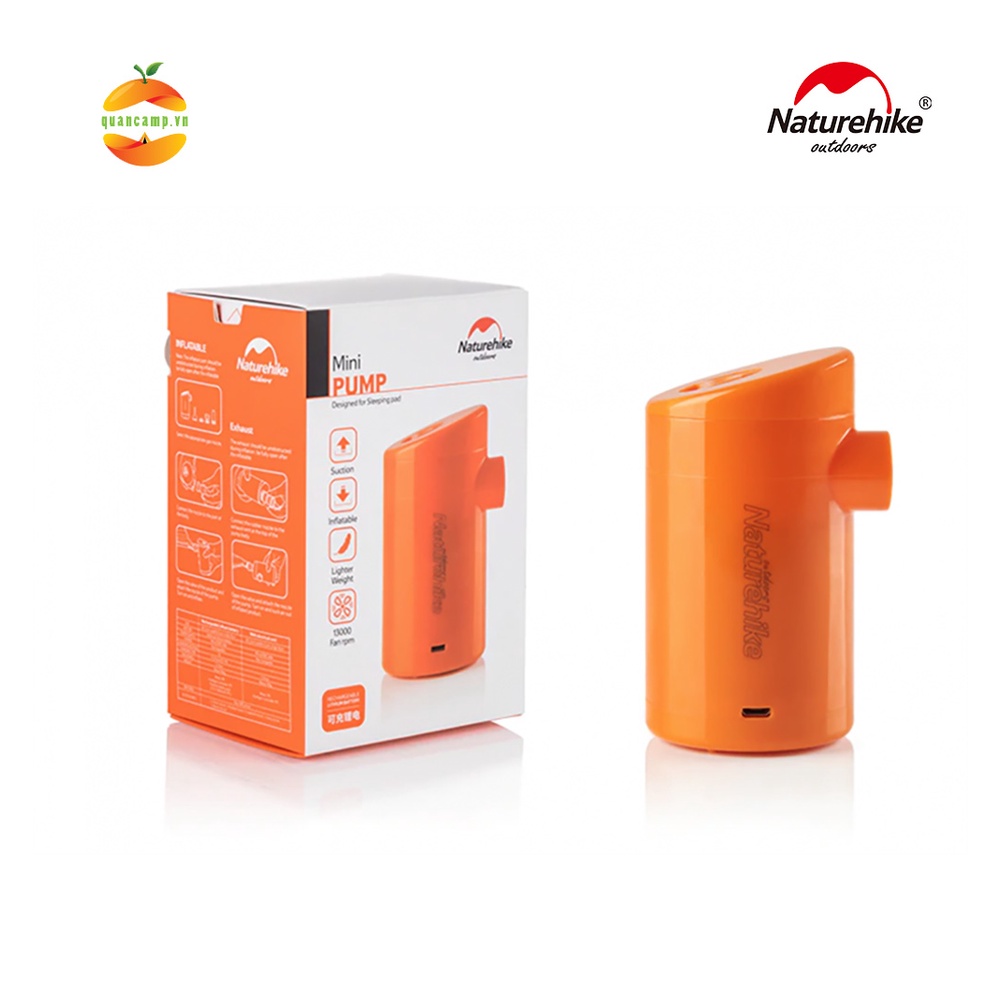 Bơm hơi sạc điện Naturehike NH17C100-B