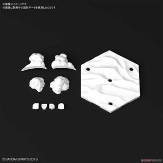 Giá đỡ trưng bày CUSTOMIZE SCENE BASE (SNOWFIELD Ver.) - Bandai