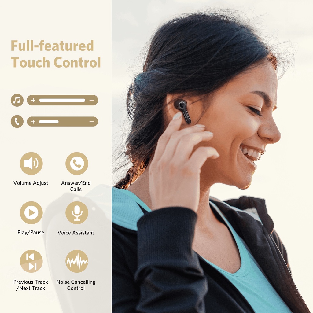 Tai nghe True Wireless Earfun Air Pro 2 - Hàng chính hãng