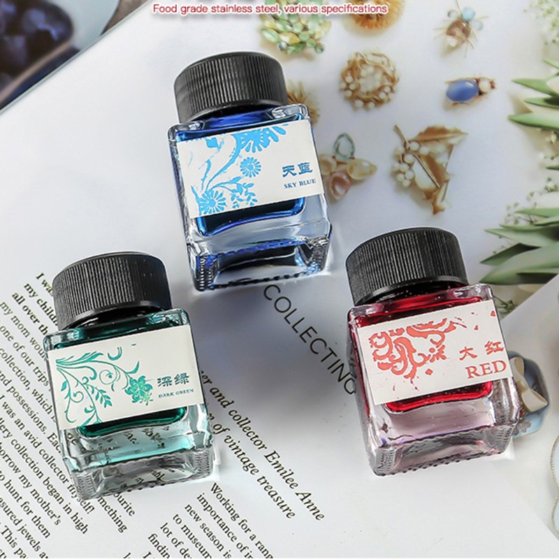 JOY 25ml Bottled Smooth Writing Fountain Pen Ink Refill School Student Stationery