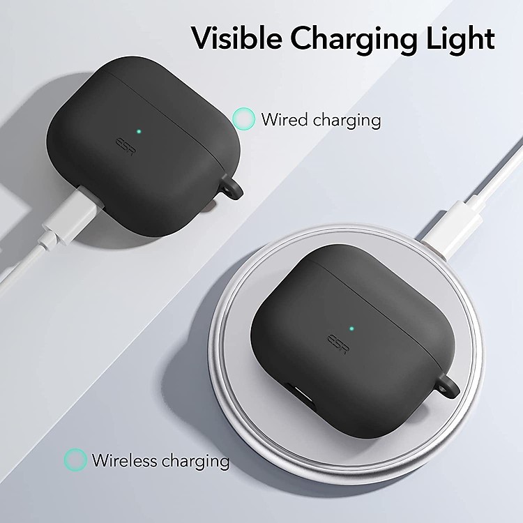 Bao Case ESR Hybrid Protective Bounce Carrying Case dành cho AirPods 3 (2021) - Hàng Nhập Khẩu.
