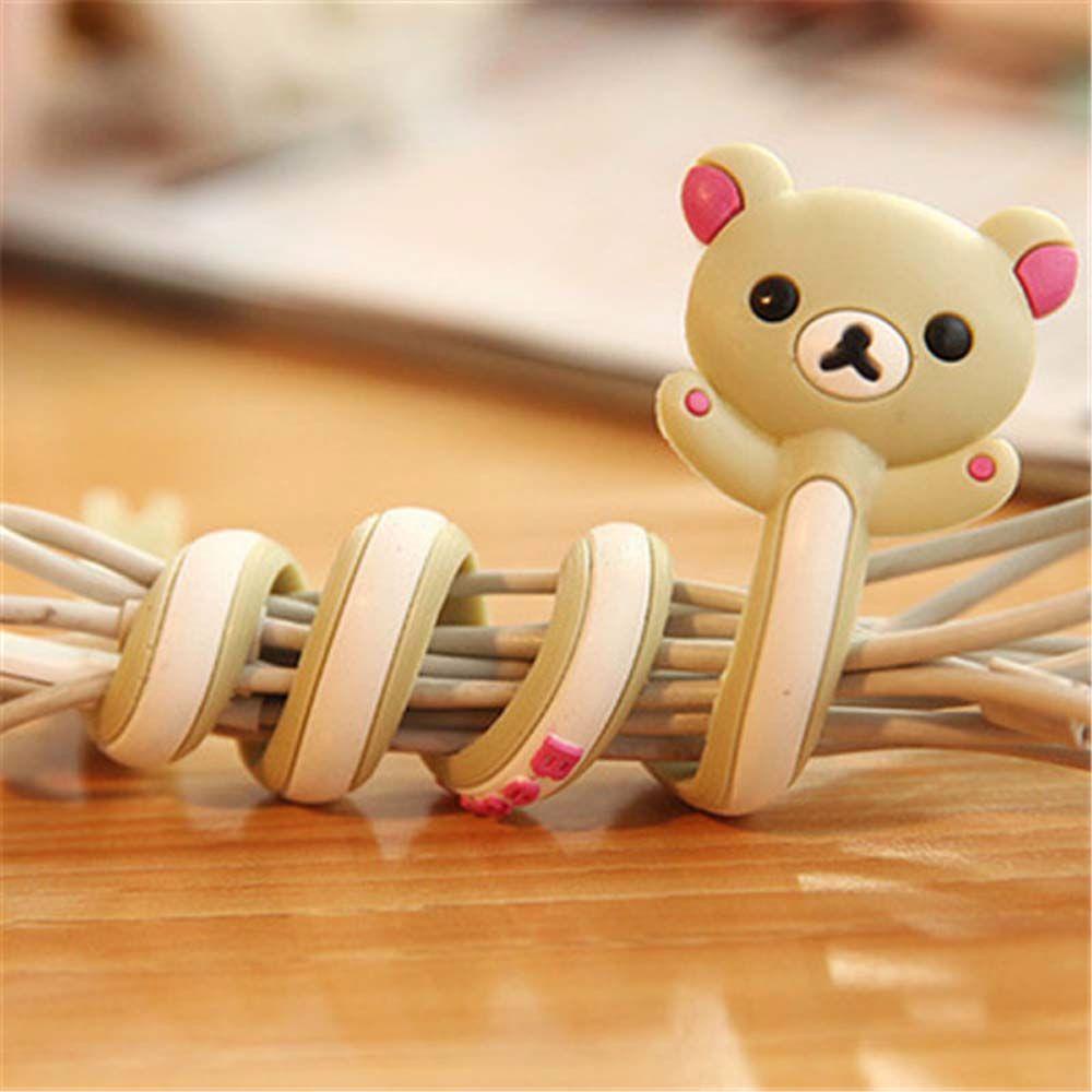 Dụng Cụ Quấn Dây Cáp Sạc / Bàn Phím / Chuột Máy Tính / Tai Nghe Hoạt Hình Sắp Xếp Gọn Gàng Dây Cáp Tai Nghe