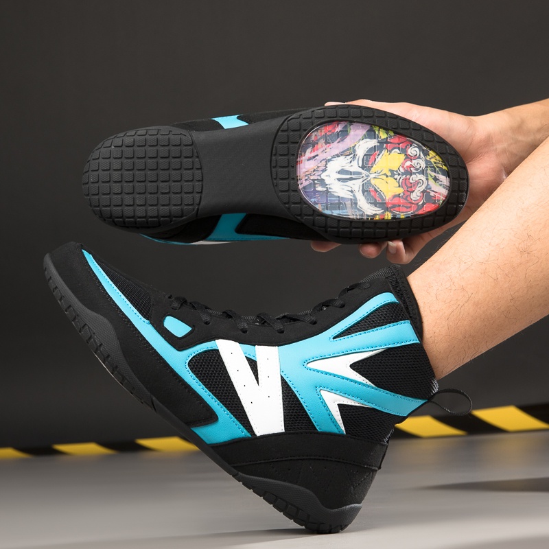 Giày Tập Đấm Bốc Chuyên Dụng Nhiều Màu Sắc Kích Thước Lớn Chống Trượt Cho Nam Và Nữ