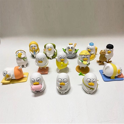 Mô Hình Búp Bê Xiaoliu Duck Emoticon Series POP MART Dễ Thương