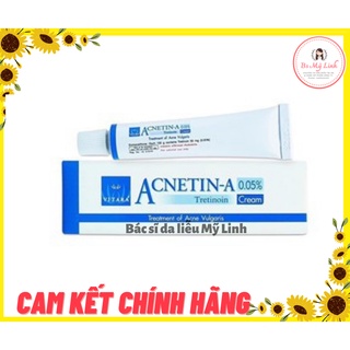 KEM TRETINOIN ACNETIN 0,05 GIẢM MỤN GIẢM DẦU CHỐNG LÃO HÓA