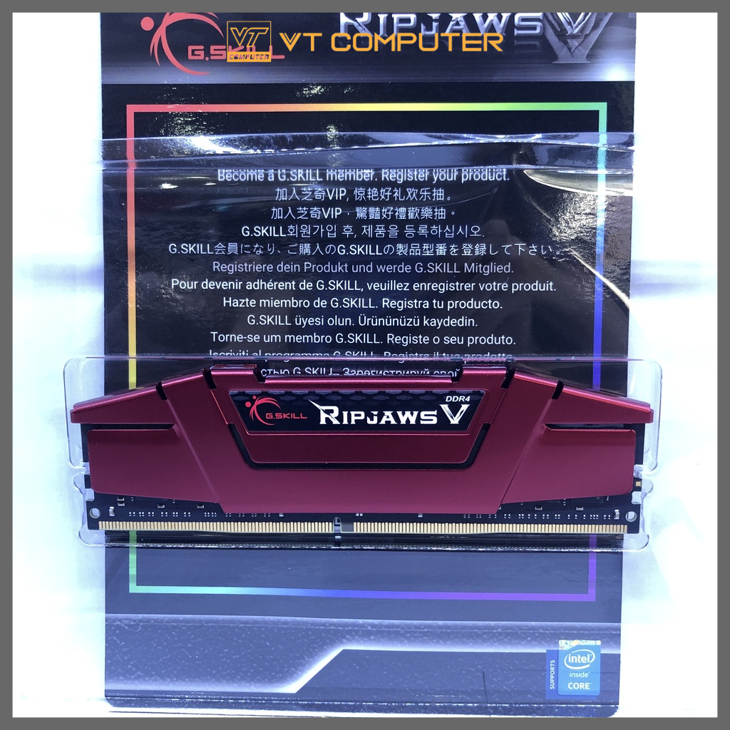 Ram PC DDR4 8Gb Bus 2800 / 3000 Gskill Có Led RGB + Tản Nhiệt Giúp Ram Đạt Hiệu Năng Tối Đa / Bảo Hành 36 Tháng