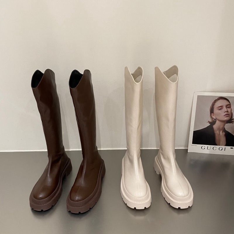 [Order] Boot nữ cổ cao da mềm ôm chân cao cấp mùa đông 2022 | BigBuy360 - bigbuy360.vn