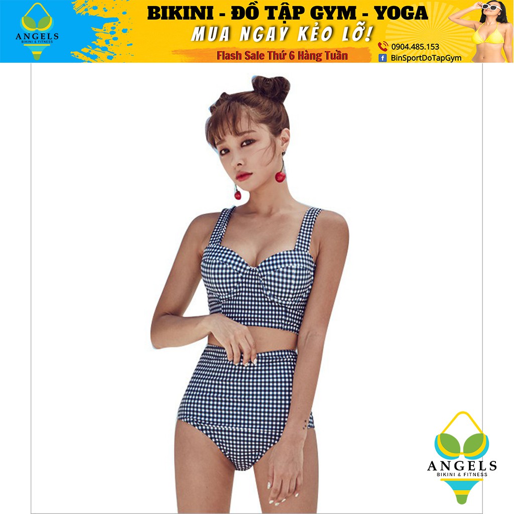 Bikini,Bộ Đồ Bơi 2 Mảnh Caro, Hàng Nhập,,BHN007 | WebRaoVat - webraovat.net.vn