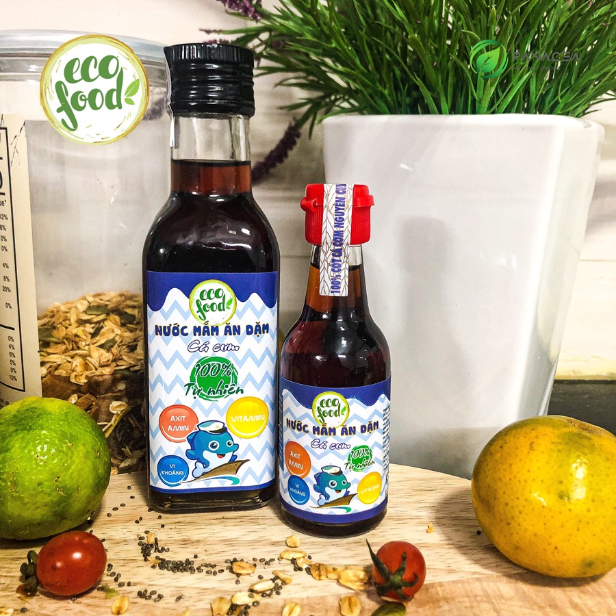 Nước mắm Cá Cơm ăn dặm cho bé Ecofood Date 2025 cho bé từ 6 tháng tuổi,không chất phụ gia,an toàn cho bé