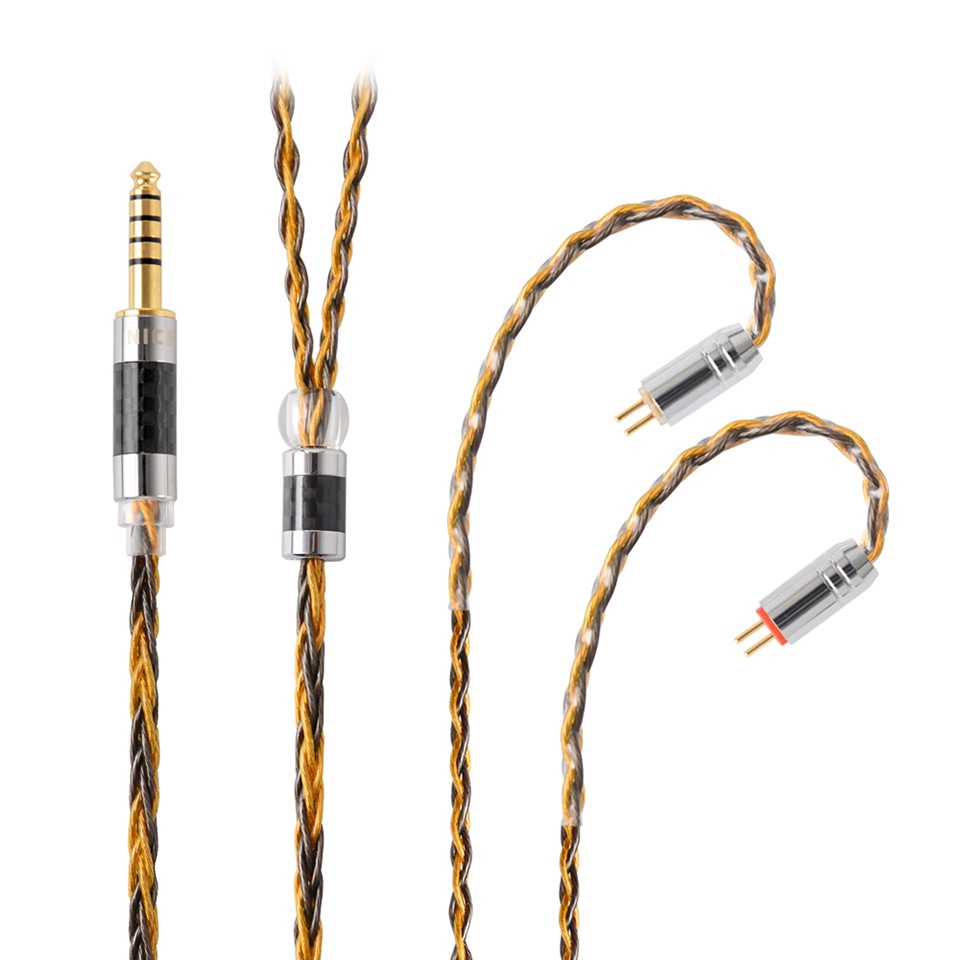Dây Cáp Nối Tai Nghe Bằng Đồng Và Đồng Mạ Bạc 3.5 / 2.5 / 4.4mm Mmcx / Nx7 Pro 2pin 0.78mm